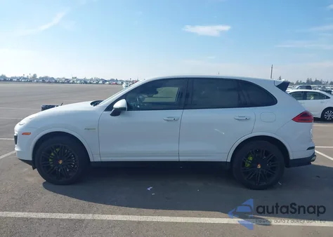2017 Porsche Cayenne E-Hybrid S Platinum Edition из США, поврежденный, VIN WP1AE2A21HLA68334